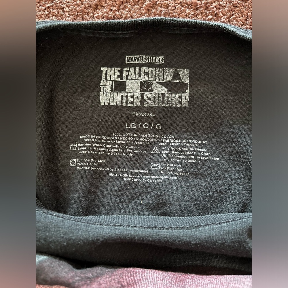 Oversized “The Falcon and the Winter Soldier” Shirt